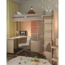 РВ мебель М-85 дуб молочный дуб шамони