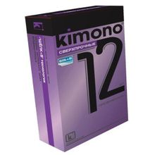 Kimono Сверхпрочные презервативы KIMONO - 12 шт.