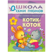 Комплект книг МОЗАИКА-СИНТЕЗ 4730 Школа семи гномов 0-1 год. полный годовой курс (12 книг с картонной вкладкой)