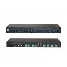 Imix2 2-х зонный микшерный пульт, 4 входа MIC LINE, 2 входа RCA , фантомное питание, Возможность управления с ПК 24 220 В, 1U 19`