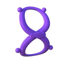 Pipedream Фиолетовое эрекционное кольцо на пенис и мошонку Infinity Ring (фиолетовый)