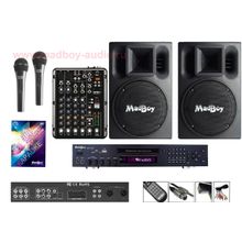 Madboy ДУЭТ - комплект для караоке + 5 масок знаменитостей