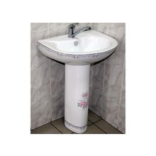 Раковина 51.5 см с пьедесталом,тюльпан, Lotus, Laguraty