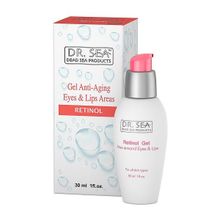 Гель для области вокруг глаз и губ с Ретинолом Dr.Sea Anti-Aging Eyes & Lips Areas - Retinol 30мл