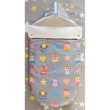 LovelyCare Конверт на выписку Совушка весна осень + бант 100459