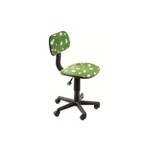 Бюрократ (BURO) Кресло офисное CH-201NX ткань *ромашки на зеленом фоне*