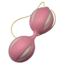 Розовые вагинальные шарики для тренировки интимных мышц Розовый
