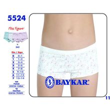 Трусы шорты для девочек - Baykar - 5524