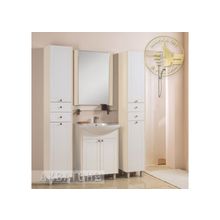 Акватон Мебель для ванной Альпина 65 (дуб молочный) - Зеркало Альпина 65 дуб молочный