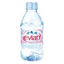 Безалкогольный напиток Эвиан, 0.330 л., негазированная, ПЭТ, 24