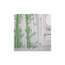 Штора для ванной комнаты Bamboo (green) Milardo 510V180M11