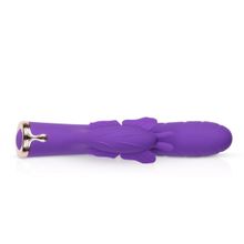 EDC Фиолетовый вибратор-кролик The Princess Butterfly Vibrator - 20,5 см. (фиолетовый)