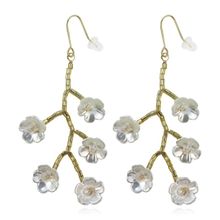 Серьги "Цветы" (арт. 81499-2)