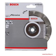 Bosch Алмазный диск Bosch Expert for Abrasive 125х22,23 мм (2608602607 , 2.608.602.607)