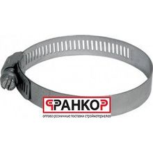 Хомут FIT обжимной просечной (сталь) 2" (32-51 мм)   64258