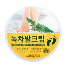 Крем для ног с экстрактом зеленого чая Lebelage Green Tea Foot Cream 300мл