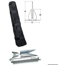 Osculati Fortress demountable anchor 6.8 kg, 01.100.23