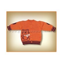 Фантики Комплект шерстяной "Тигрёнок" 10521 оранжевый шоколад