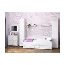 Система Мебели Детская Италия-4 белое дерево