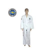 SASUNG (International Malaysia)   DAEDO(SL International SPAIN) Униформа для Тхэквондо Sasung ITF White Belt SR (белый пояс, размеры 170-200)