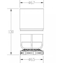 Zorg AZR 24 Br держатель стакана бронза