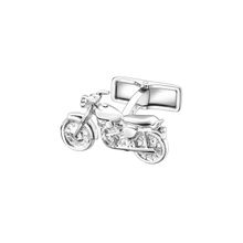 JCG8243H - Запонки DUNHILL Motorbike Мотоцикл серебро родий - DUNHILL (Англия)