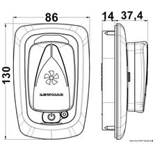 Osculati Comando Joypad doppio, 02.045.05