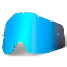 Линза 100% Racecraft Accuri Strata Anti-Fog Mirror Blue (51002-002-02)