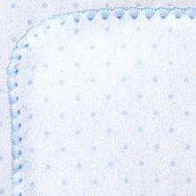 SwaddleDesigns Classic Polka Dots пастельно-голубая