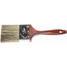 Кисть плоская, деревянная ручка, смешанная щетина Stayer 01051-075 (75мм)
