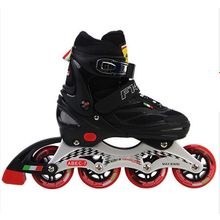 Mesuca Роликовые коньки раздвижные Ferrari FS4 черные (р.36-39)