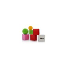 Кубики на магнитах BRIO, разноцветные (30133)