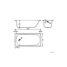 Стальная ванна BLB SG Europa 120x70 B20E 2.2