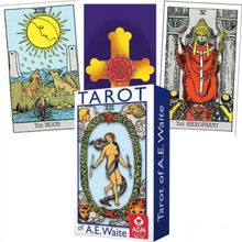 Карты Таро: "A.E.Waite Tarot Blue Edition - Mini" (1067012577)