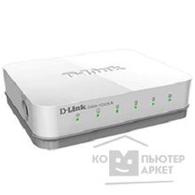 D-Link DGS-1005A D1A Неуправляемый коммутатор с 5 портами 10 100 1000Base-T, функцией энергосбережения и поддержкой QoS