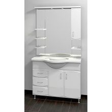 Aqwella Зеркальный шкаф Харизма 100