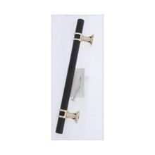 Ручка скоба CAPPIO, м о 128 мм, d=12 mm, пластик, цвет золото черный