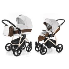 Коляска 2 в 1 Esspero Grand Newborn Lux (шасси Beige) - Canella leatherette