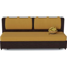 Смарт Диван кухонный Говард Yellow со спальным местом