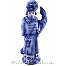 Штоф "Стрелец". Гжельский фарфор. арт. 1599