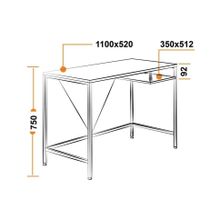 Tetchair Стол WRX-11 , ножки серые