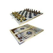 Bondibon Набор игр 3 в 1 (шахматы, шашки, нарды) 400х200mm 19302 pn