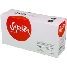 Картридж SAKURA TN321C для Brother HL-8250 8350, DCP-8400 8450, MFC-8650, синий, 1 500к.