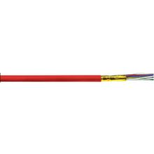 Монтажный кабель с электростатической экранировкой J-Y (ST) Y 2* 2* 0,8 красный