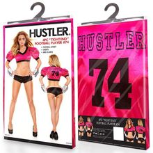 Hustler Lingerie Розовый костюм футболистки TIGHT END