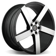 Колесный диск VISSOL V-080R 8,5x19 5x112 D66,6 ET45 black-with-machined-face