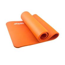 Коврик для йоги StarFit FM-301 (183x58x1,5 см) оранжевый