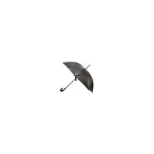 Элитный зонт-трость из мягкой телячьей кожи Жан Поль Готье кожаная ручка крюк черного цвета