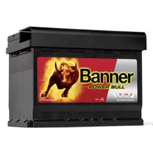 Аккумулятор автомобильный BANNER Power Bull P60 09 6СТ-60 обр. (низкий) 242x175x175