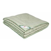 Легкое одеяло из бамбука Бамбо двуспальное фисташка Легкие Сны 172(40)03-БВО